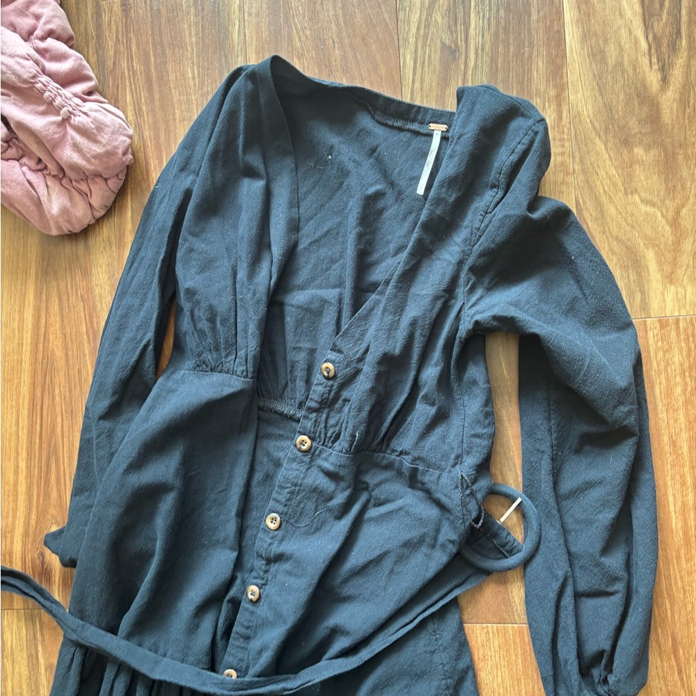 VGUC Free People Kendra V-Neck Dress - Picture 5 of 7